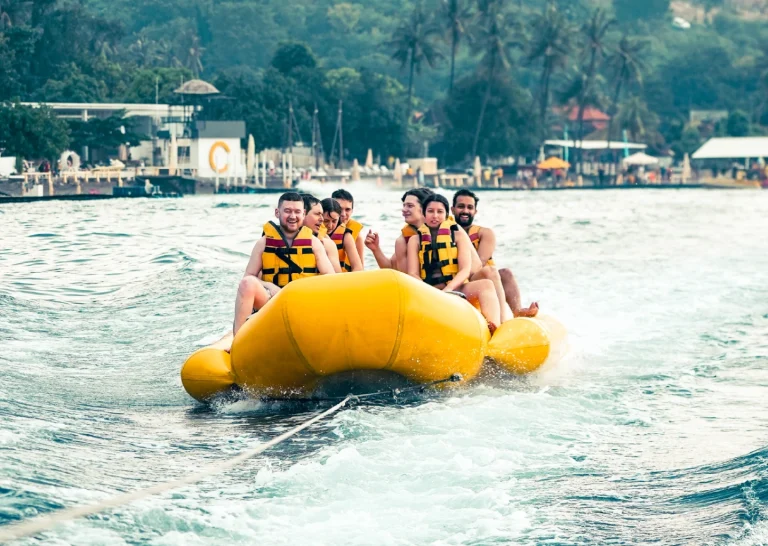 nusa penida activity - banana boat